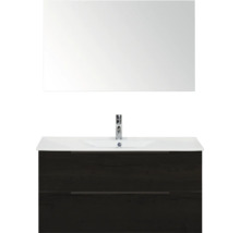 Waschtisch mit Unterschrank und Spiegel für das Badezimmer