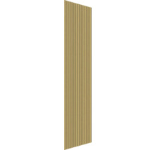 Holzpaneel mit vertikalen Lamellen für die Wandgestaltung