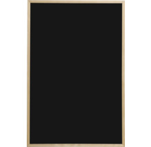 Kreidetafel mit Holzrahmen schwarz 60x90 cm