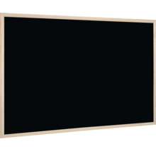 Kreidetafel mit Holzrahmen schwarz 60x90 cm