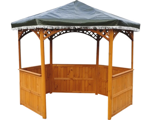 Holz Pavillon mit wasserdichtem Dach
