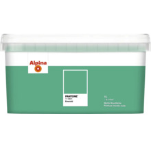 Alpina Wandfarbe, Emerald, 1 Liter, matte Ausführung