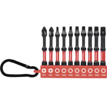 HM Müller Bitset mit verschiedenen Schrauberbits und Karabinerhaken