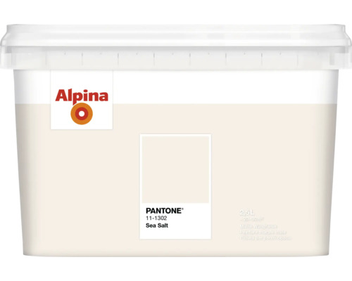 Alpina Wandfarbe Pantone 11-1302 sea salt 2,5l Eimer mit Alpina Wandfarbe, Farbton Sea Salt, Inhalt 2,5 Liter