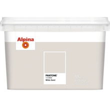 Eimer Alpina Wandfarbe Weiß Sand, 2,5 Liter