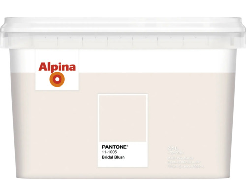 Alpina Wandfarbe Pantone 11-1005 bridal blush 2,5l Alpina Innenfarbe, 2,5 Liter Eimer