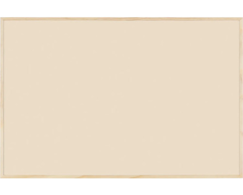 Whiteboard gerahmt magnetisch beige 60x40 cm Whiteboard mit Holzrahmen