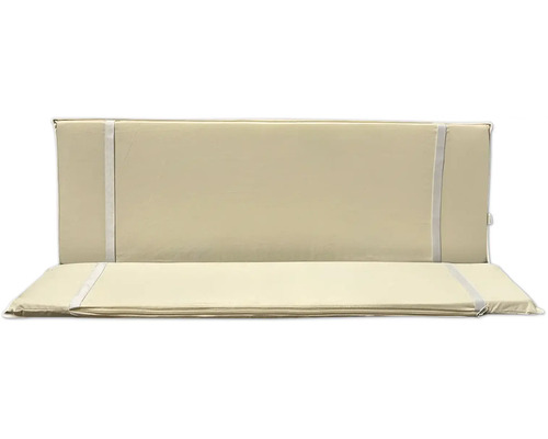 Auflage für Gartenbank mit Rückenlehne