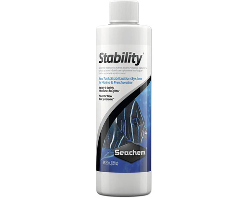 Seachem Stability Wasseraufbereiter für Meer- und Süßwasser, 250 ml