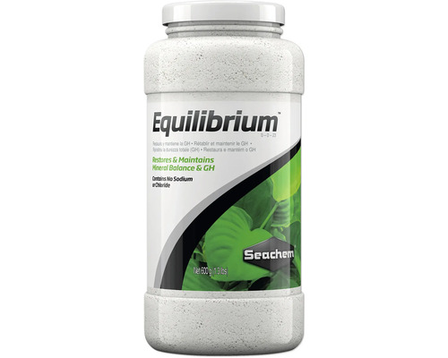 Seachem Equilibrium Wasseraufbereiter zur Wiederherstellung und Erhaltung des Mineralstoffhaushaltes und der Gesamthärte