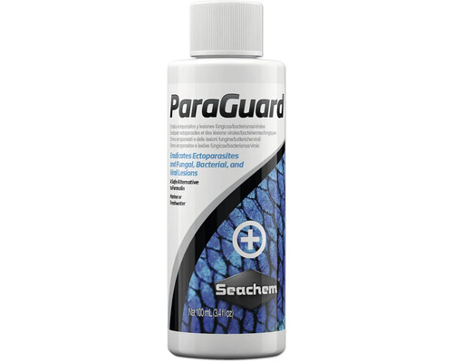 Seachem ParaGuard zur Bekämpfung von Ektoparasiten und bakteriellen Infektionen, 100 ml