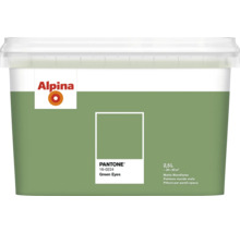 Alpina matte Wandfarbe, Grün, 2,5 Liter Eimer