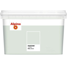 Alpina Wandfarbe, Milchiges Grün, 2,5 Liter, matte Oberfläche