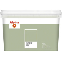 Alpina Wandfarbe im Eimer, Farbton Swamp, 2,5 Liter