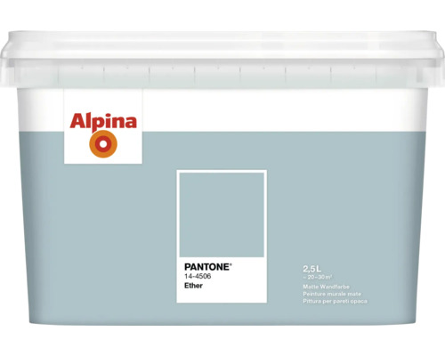 Alpina Wandfarbe Pantone 14-4506 ether 2,5l Alpina Wandfarbe, Farbton Ether, 2,5 Liter