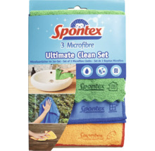 Spontex Mikrofasertücher 3er Set für ultimative Reinigung
