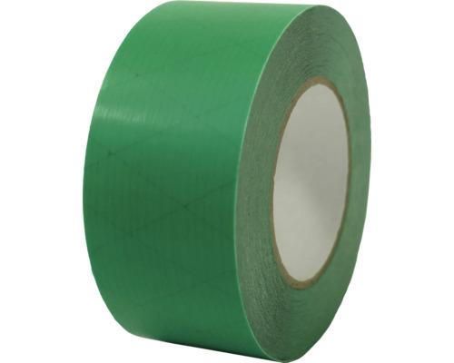Eine Rolle grünes Klebeband