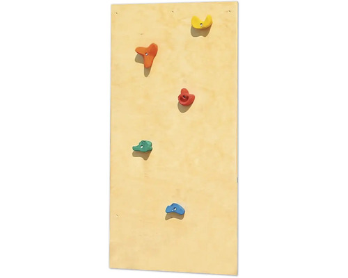 Kletterwand mit Klettergriffen