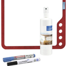 Legamaster Reinigungsset mit Whiteboard Spray und Whiteboard Markern