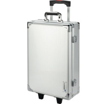 Aluminium Trolley Koffer mit Griff und Rollen