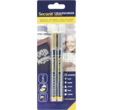Securit Kreidemarker Set zum Beschriften von Oberflächen