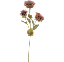 Dekorative Kunstblume mit Blüten und Blättern