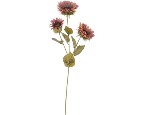 Dekorative Kunstblume mit Blüten und Blättern