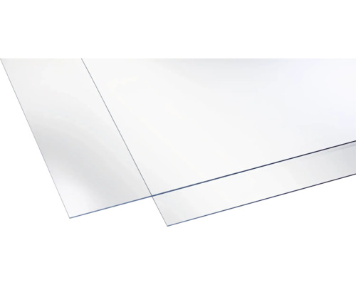 Polystyrolplatte 2,5x500x1000 mm glatt klar