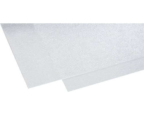 Polystyrolplatte 2,5x500x1000 mm Tropfen klar Polycarbonatplatte mit Wassertropfen