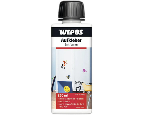 Aufkleber Entferner Wepos 0,25 l WEPOS Aufkleber Entferner 250 ml Flasche