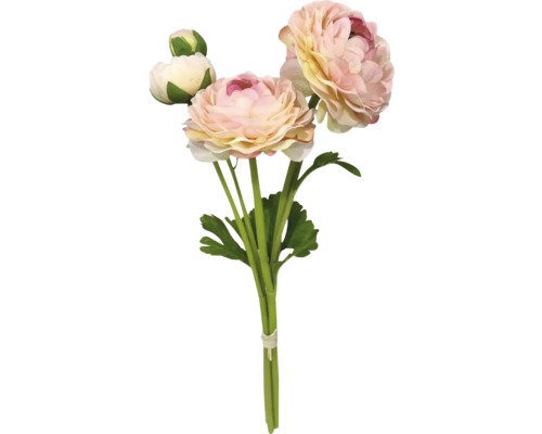 Strauß künstlicher Hahnenfußblumen