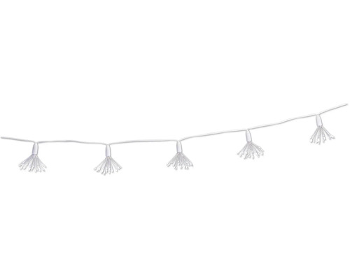 Lichterkette mit Lampen im Quallenstil