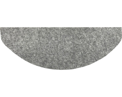 Halbrunder Teppich aus Textilmaterial