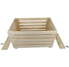 Holz Pflanzkasten mit Schrauben zur Montage