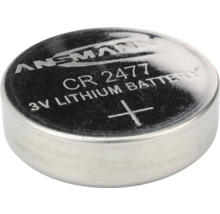 Ansmann CR 2477 3 Volt Lithium Knopfzelle