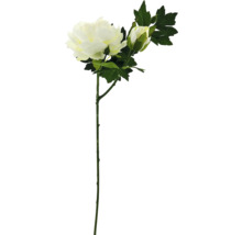 Dekorative Kunstblume mit Blüte und Knospe