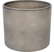 Zylinderförmiger Pflanztopf mit Lochmuster