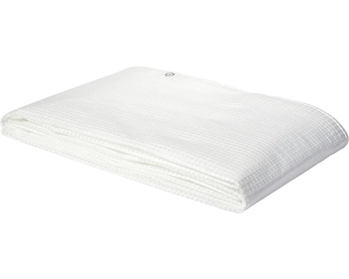 Gewebeplane Universalplane 120 g/m² 3 x 4 m transparent Abdeckplane aus Gewebe