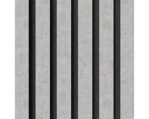 Betonpaneele mit linearem Design für Wandgestaltung