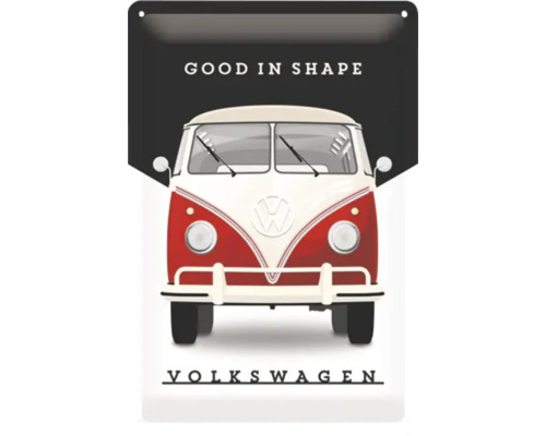 Blechschild VW Bulli 20x30 cm