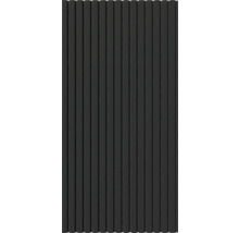 Paneel mit vertikalen Lamellen für Wandverkleidung