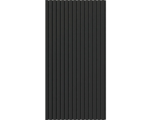 Paneel mit vertikalen Lamellen für Wandverkleidung