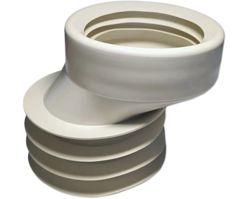 Toilettenanschlussstutzen mit Winkel