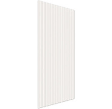 Dekorplatte mit vertikalen Rillen