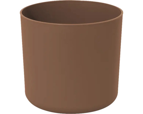 Blumentopf Kunststoff Ø 14 cm 14 x 14 x 12,7 cm braun Blumentopf aus Kunststoff