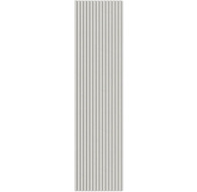 Dekorplatte mit Rippenstruktur