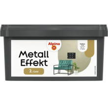 Alpina Metall Effekt Farbe Gold, Gebindedarstellung