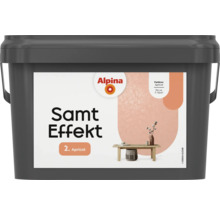 Eimer Alpina Samt Effekt Farbe Aprikot für Innenräume