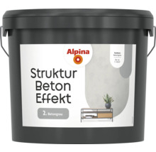 Eimer Alpina Struktur Beton Effekt Farbe Betongrau