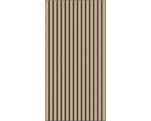 Holzpaneele mit Lattenstruktur für Wand- und Deckengestaltung